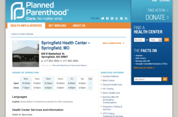 Planned Parenthood – Springfield